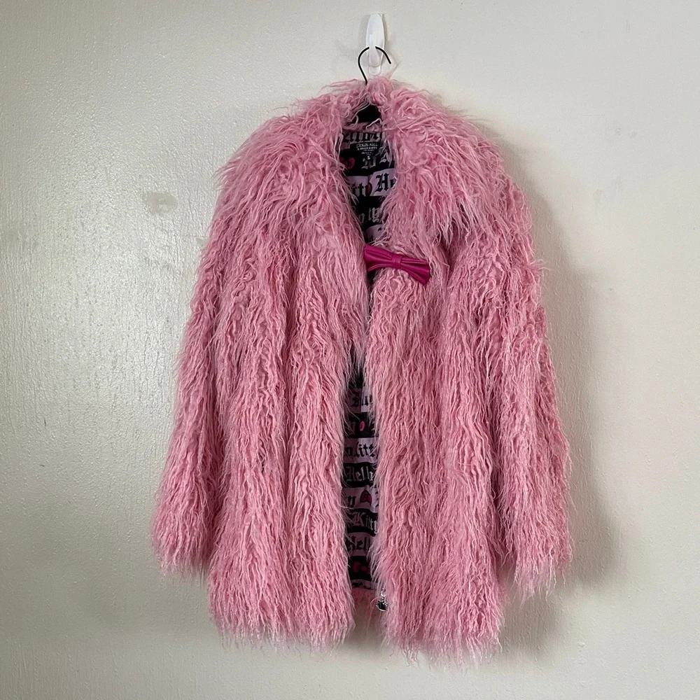 Dolls Kill Pink Teddy Jacket - Picture 6 of 13